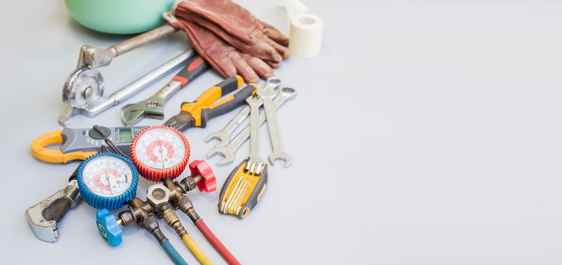 Tools For heat pump repairs