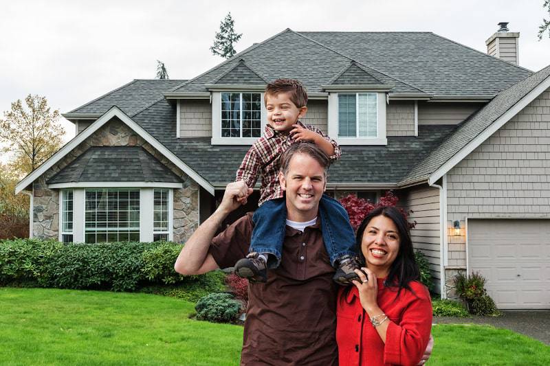 Healthy family with good IAQ
